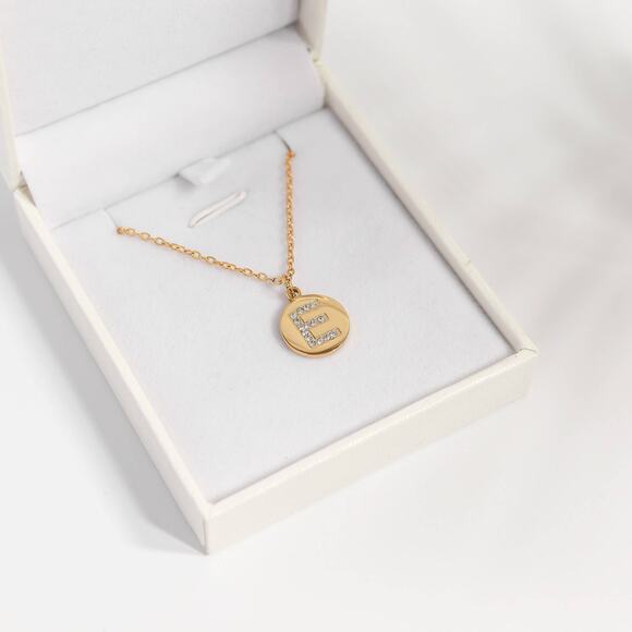 Gold 16" Stainless Steel Loop Chain Necklace - Picture 5 of 6